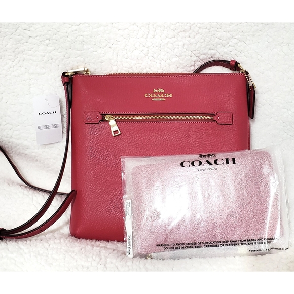 COACH Women's Rowan File Bag & Large Corner Zip Wristlet Set - Picture 14 of 15